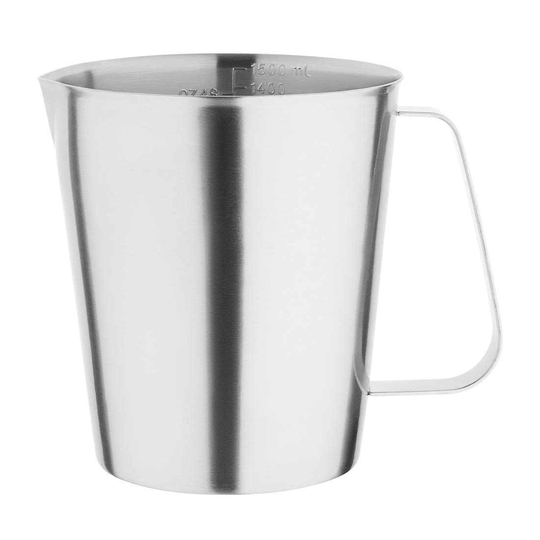 Vogue Stainless Steel Measuring Jug 1 5ltr Kirklands