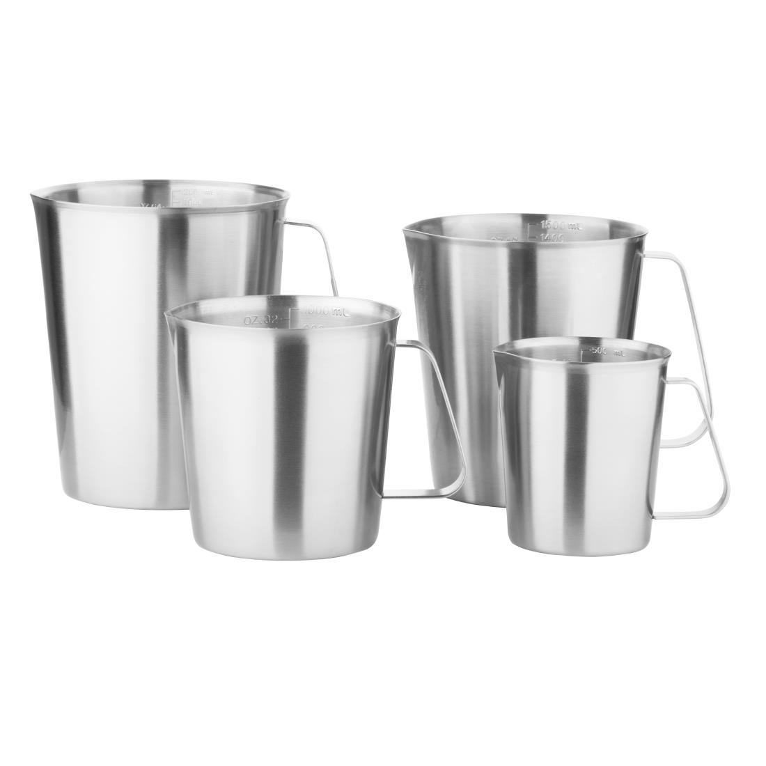 Vogue Stainless Steel Measuring Jug Ltr Kirklands