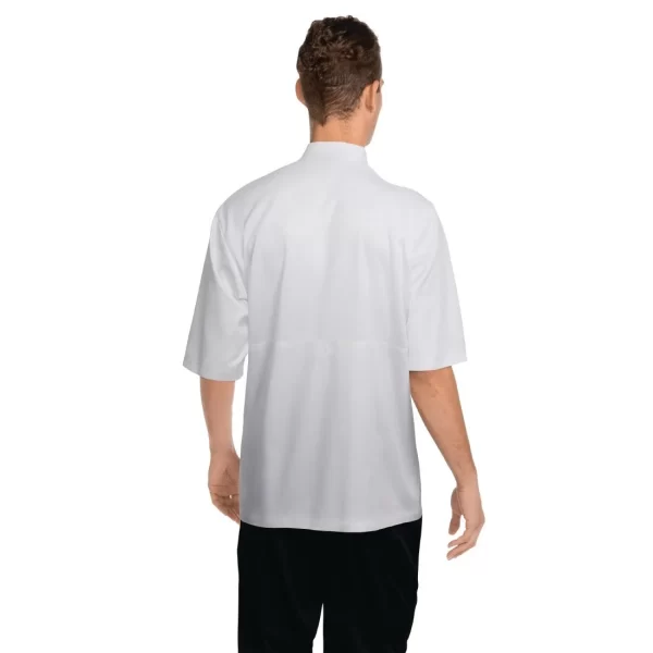 Chef Works Unisex Montreal Cool Vent Chefs Jacket White - Image 2