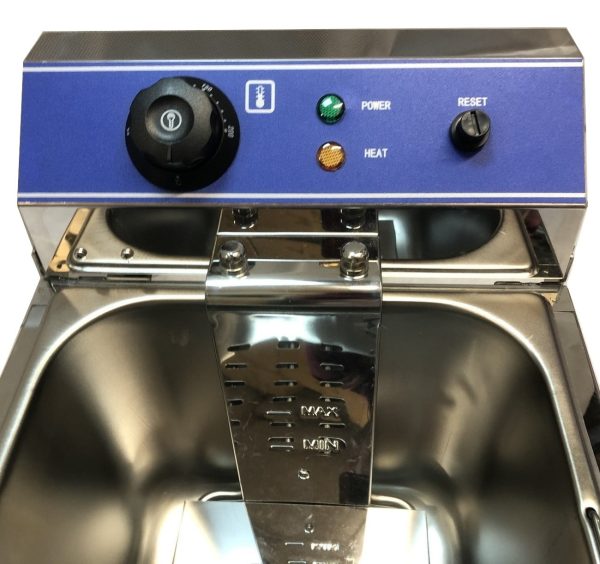Quantum CE ® 13 Litre Single Tank Fryer With Mirror Finish - Image 2