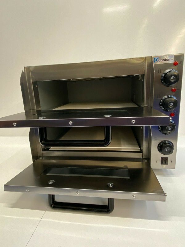 Quantum CE ® Twin Deck Pizza Oven 56cm Wide - Image 2