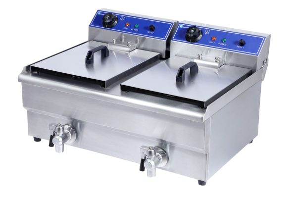 Quantum CE ® 13 Litre Twin Tank Fryer With Taps