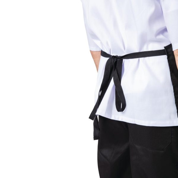 Nisbets Essentials Bib Aprons Polycotton Black (Pack of 2) - Image 5