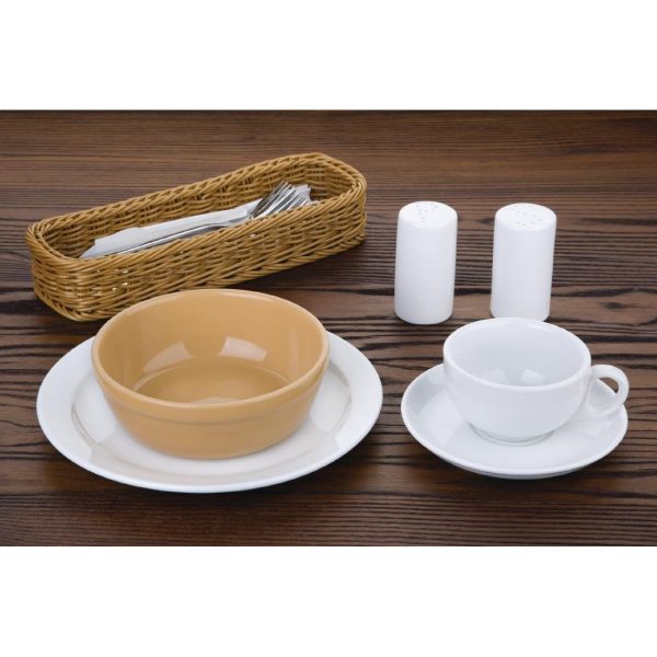 Olympia Stoneware Round Pie Bowls 156mm (Pack of 6) - Image 4