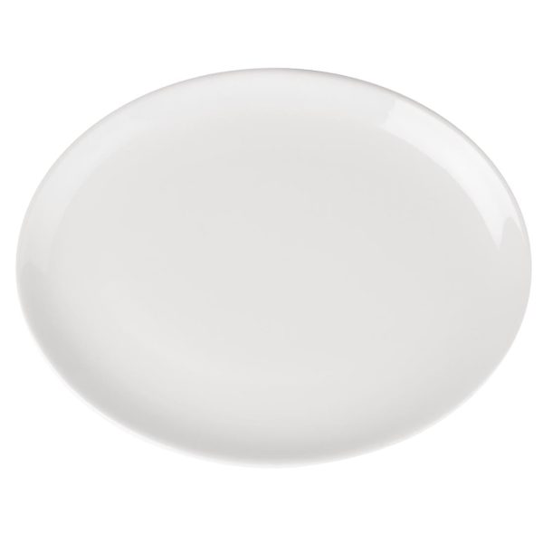 Olympia Athena Hotelware Oval Coupe Plates 254 x 197 mm (Pack of 12) - Image 3