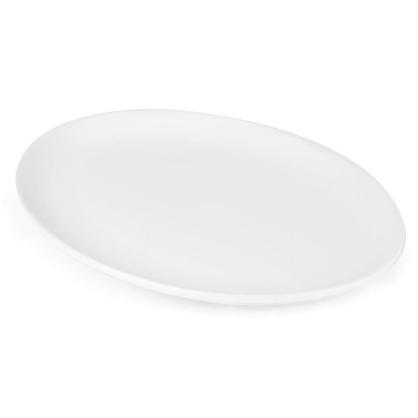 Olympia Athena Hotelware Oval Coupe Plates 254 x 197 mm (Pack of 12) - Image 5