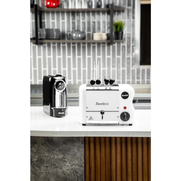 Rowlett Esprit 2 Slot Toaster White w/ 2 Additional Elements & Sandwich Cage - Image 3