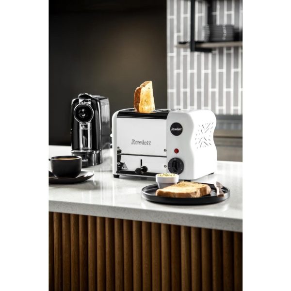 Rowlett Esprit 2 Slot Toaster White w/ 2 Additional Elements & Sandwich Cage - Image 6