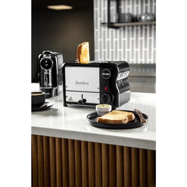 Rowlett Esprit 2 Slot Toaster Jet Black w/2 Additional Elements & Sandwich Cage - Image 6