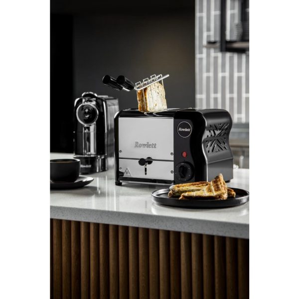 Rowlett Esprit 2 Slot Toaster Jet Black w/2 Additional Elements & Sandwich Cage - Image 7
