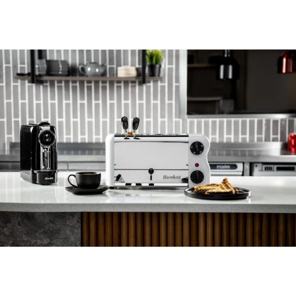 Rowlett Esprit 4 Slot Toaster White w/2x Additional Elements & Sandwich Cage - Image 3