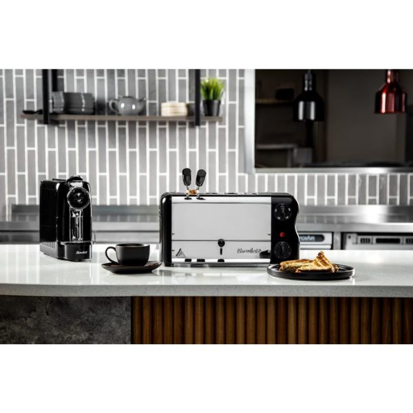 Rowlett Esprit 4 Slot Toaster Jet Black w/2x Additional Elements & Sandwich Cage - Image 2