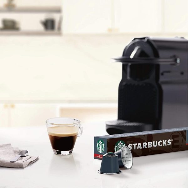 Starbucks Decaf Espresso Nespresso Coffee Pods (12 x 10) - Image 2