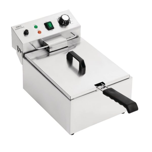 Nisbets Essentials Single Tank Electric Fryer - Image 3