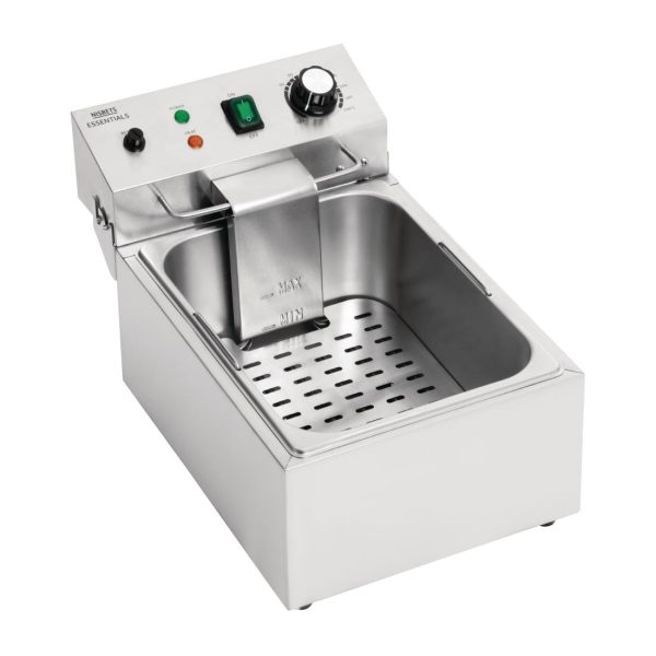 Nisbets Essentials Single Tank Electric Fryer - Image 5