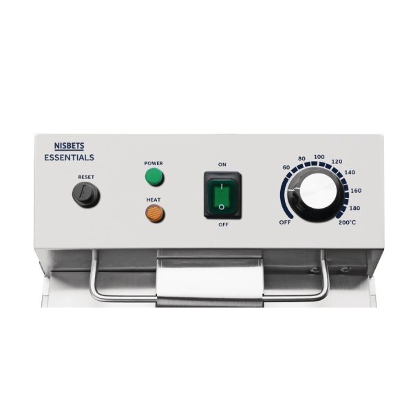 Nisbets Essentials Single Tank Electric Fryer - Image 9