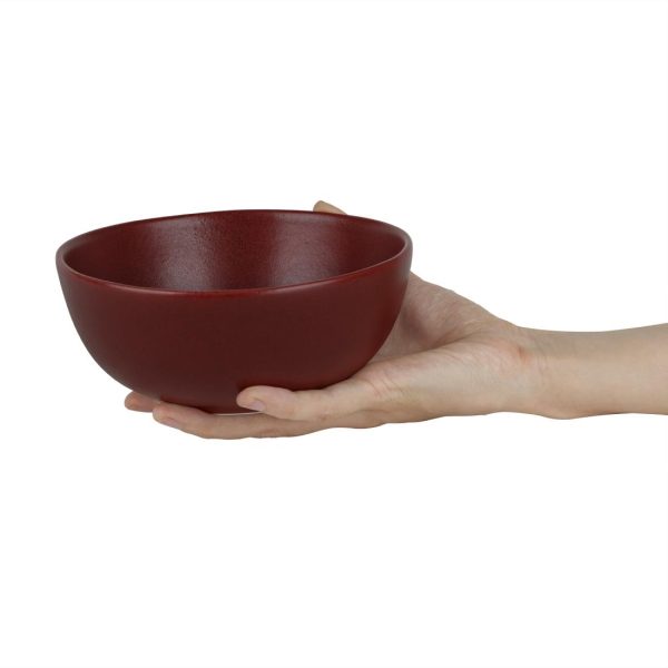 Olympia Build A Bowl Red Deep Bowl - 155x70mm (Box 6) - Image 3