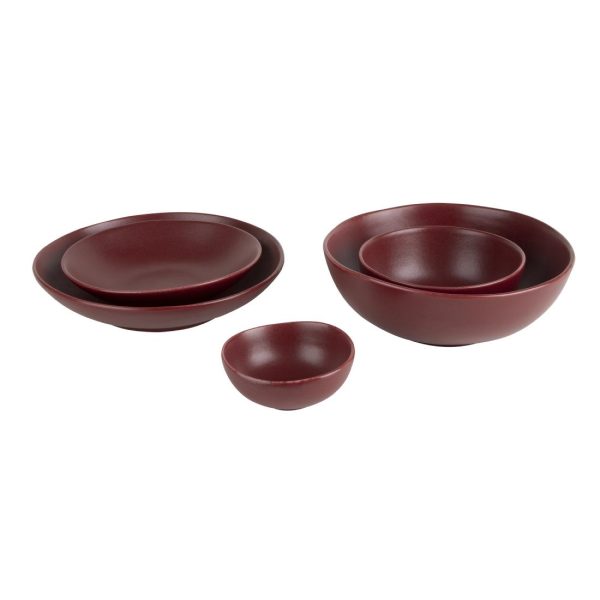 Olympia Build A Bowl Red Deep Bowl - 155x70mm (Box 6) - Image 4