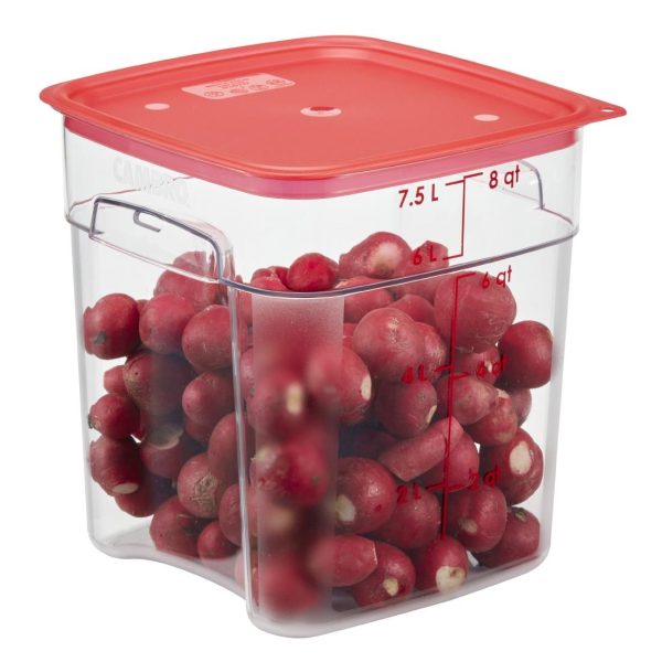 Cambro 7.6Ltr FreshPro Camsquare Food Storage Container - Image 4