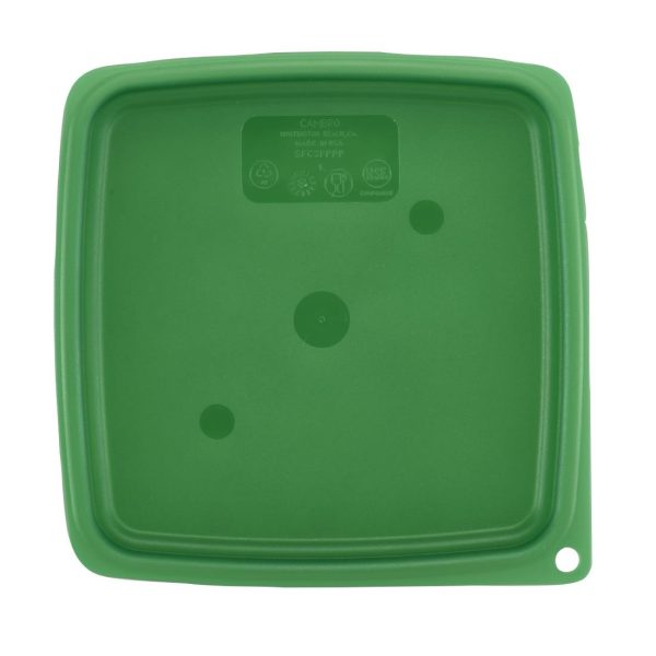 Cambro FreshPro Green Cover 190x190mm - Image 3