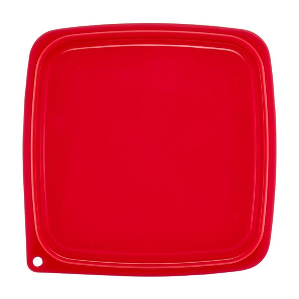 Cambro FreshPro Red Cover 220x220mm - Image 2