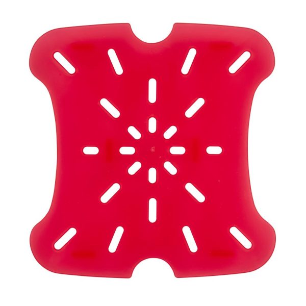 Cambro FreshPro Red Drain Shelf 195x195mm - Image 3
