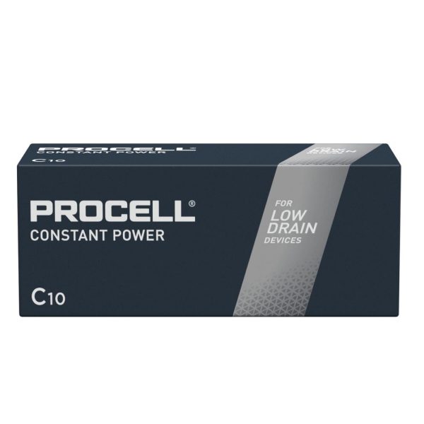 Duracell Procell Constant Power C 1.5V Battery (Pack of 10) - Image 2