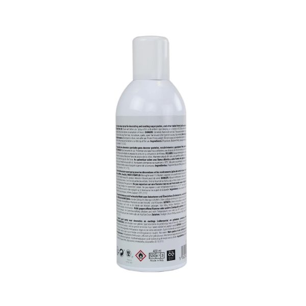 PME Edible Lustre Spray Silver 400ml - Image 2