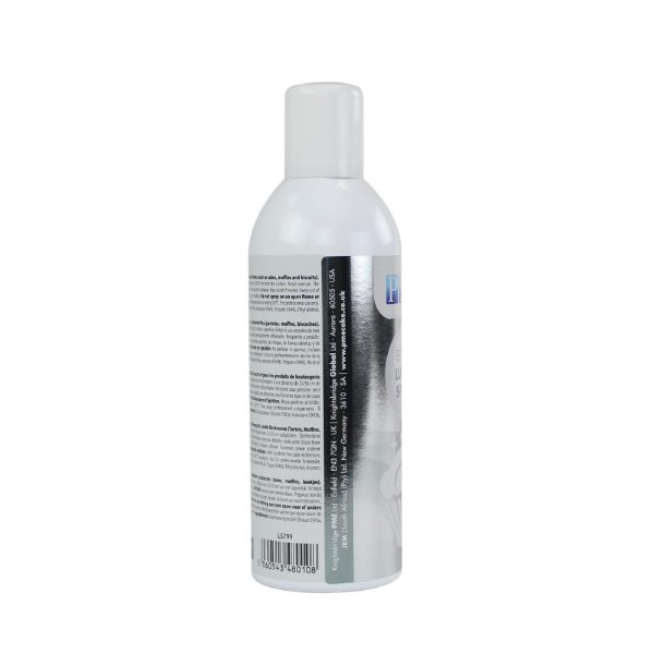 PME Edible Lustre Spray Silver 400ml - Image 4