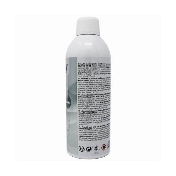 PME Edible Lustre Spray Silver 400ml - Image 10