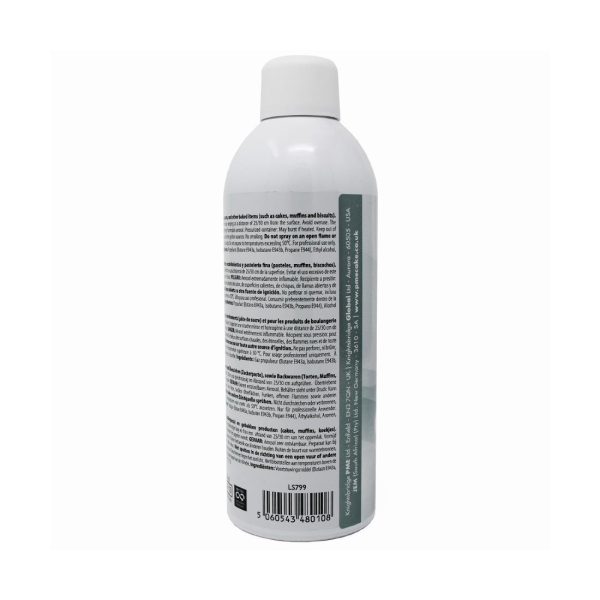 PME Edible Lustre Spray Silver 400ml - Image 12