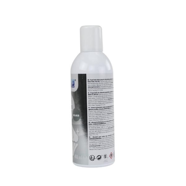 PME Edible Lustre Spray Silver 400ml - Image 22