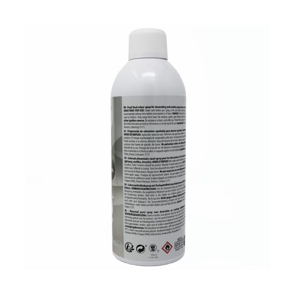 PME Edible Lustre Spray Pearl 400ml - Image 2