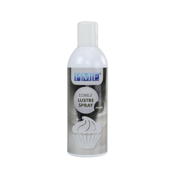 PME Edible Lustre Spray Pearl 400ml - Image 9