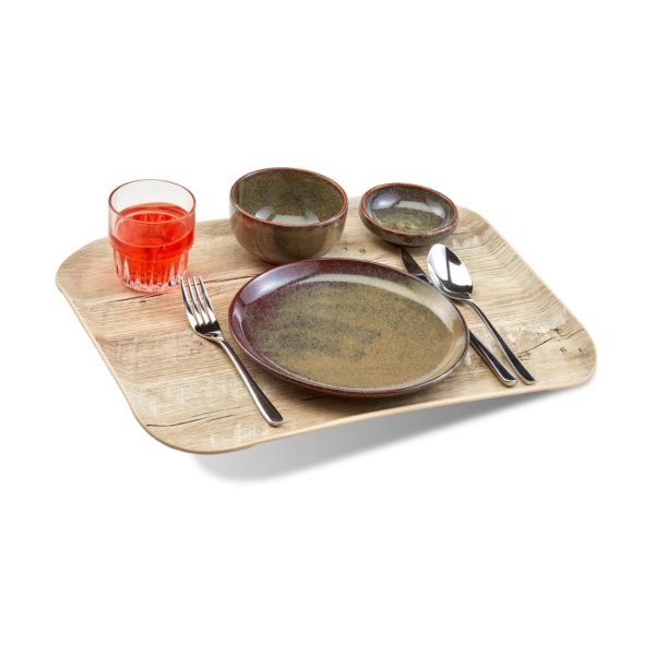 Cambro Versatray Century Non-Slip Light Oak Textured Wood Effect 330x430mm - Image 3