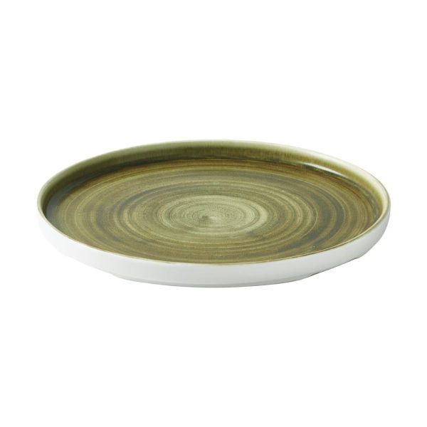 Churchill Stonecast Plume Walled Plates Green 260mm (Pack of 6) - Image 6