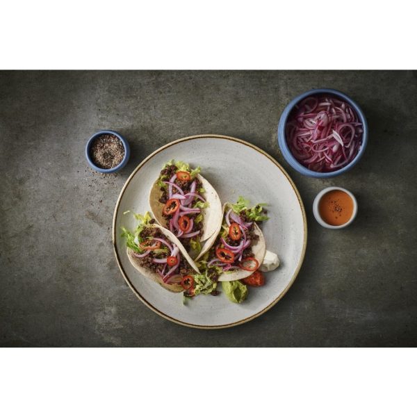 Churchill Stonecast Raw Evolve Coupe Plates Grey 260mm (Pack of 12) - Image 2