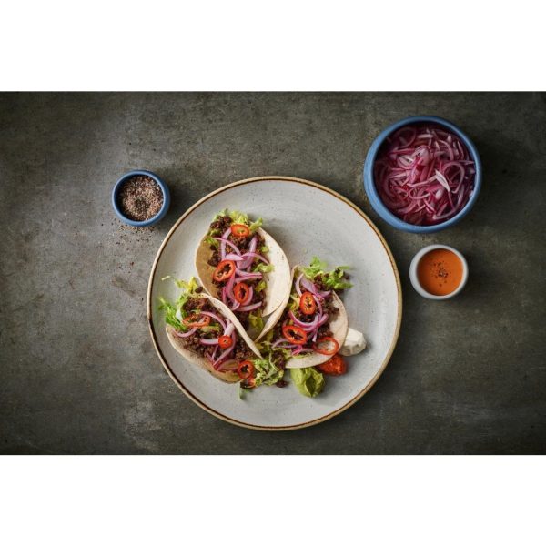 Churchill Stonecast Raw Evolve Coupe Plates Grey 260mm (Pack of 12) - Image 3