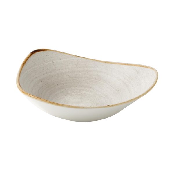 Churchill Stonecast Raw Lotus Bowls Grey 228mm (Pack of 12) - Image 3