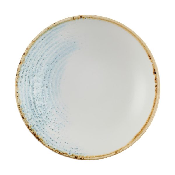 Churchill Homespun Accents Aquamarine Coupe Bowls 184mm (Pack of 12) - Image 2