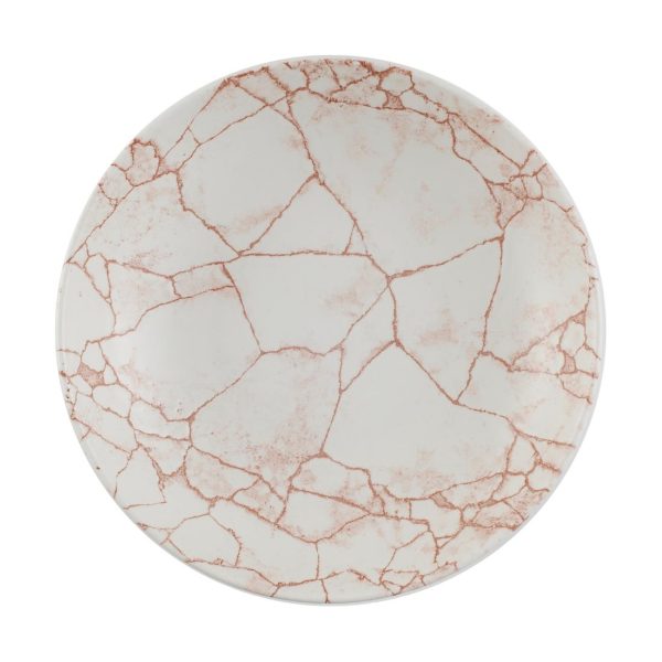 Churchill Studio Prints Kintsugi Evolve Coupe Bowls Coral 248mm (Pack of 12) - Image 2