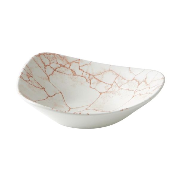 Churchill Studio Prints Kintsugi Lotus Bowls Coral 228mm (Pack of 12) - Image 2