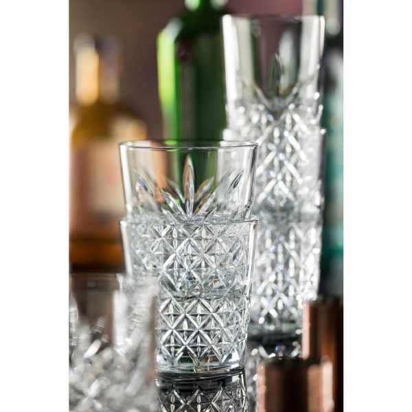 Utopia Timeless Vintage Stackable Glasses 350ml (Pack of 12) - Image 2