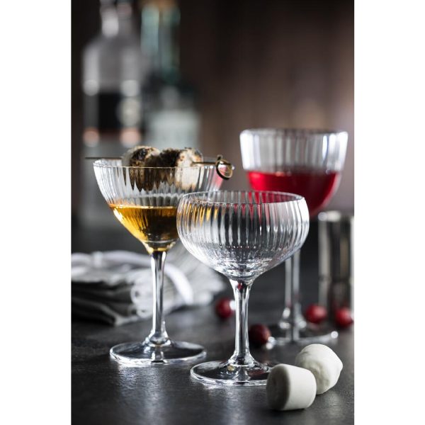 Utopia Hayworth Nick and Nora Glasses 170ml (Pack of 6) - Image 2