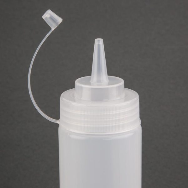 Nisbets Essentials Squeeze Sauce Bottles 12oz (Pack of 6) - Image 3