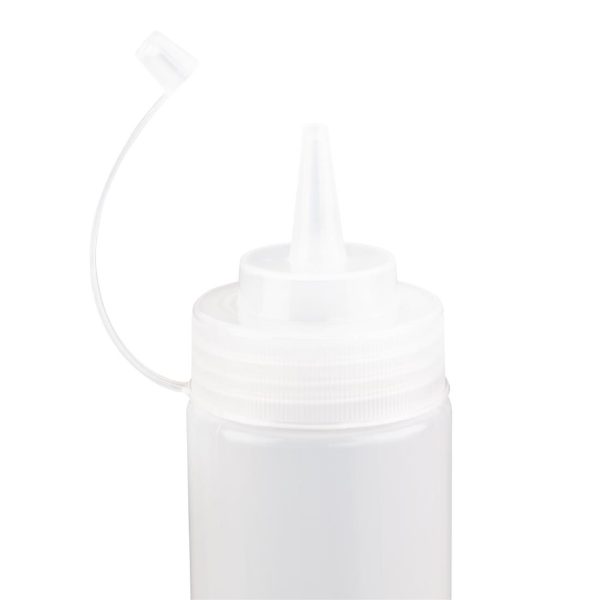 Nisbets Essentials Squeeze Sauce Bottles 12oz (Pack of 6) - Image 4