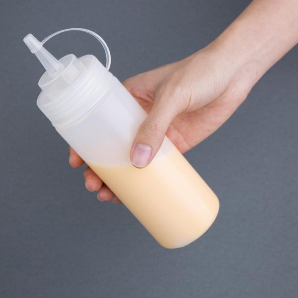 Nisbets Essentials Squeeze Sauce Bottles 12oz (Pack of 6) - Image 5