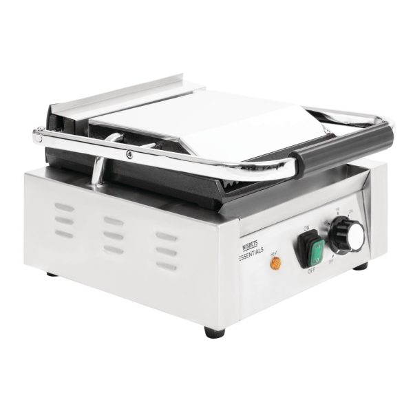 Nisbets Essentials Contact Grill Ribbed Top - Image 5