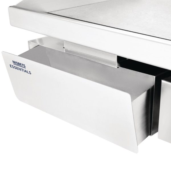 Nisbets Essentials Steel Plate Countertop Griddle - Image 3