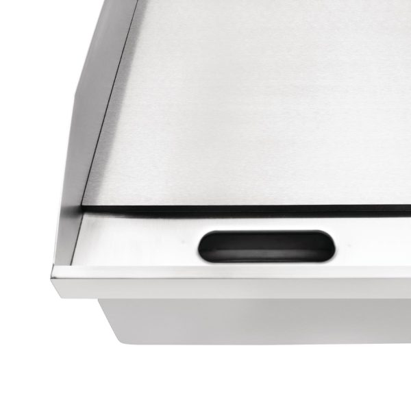 Nisbets Essentials Steel Plate Countertop Griddle - Image 4